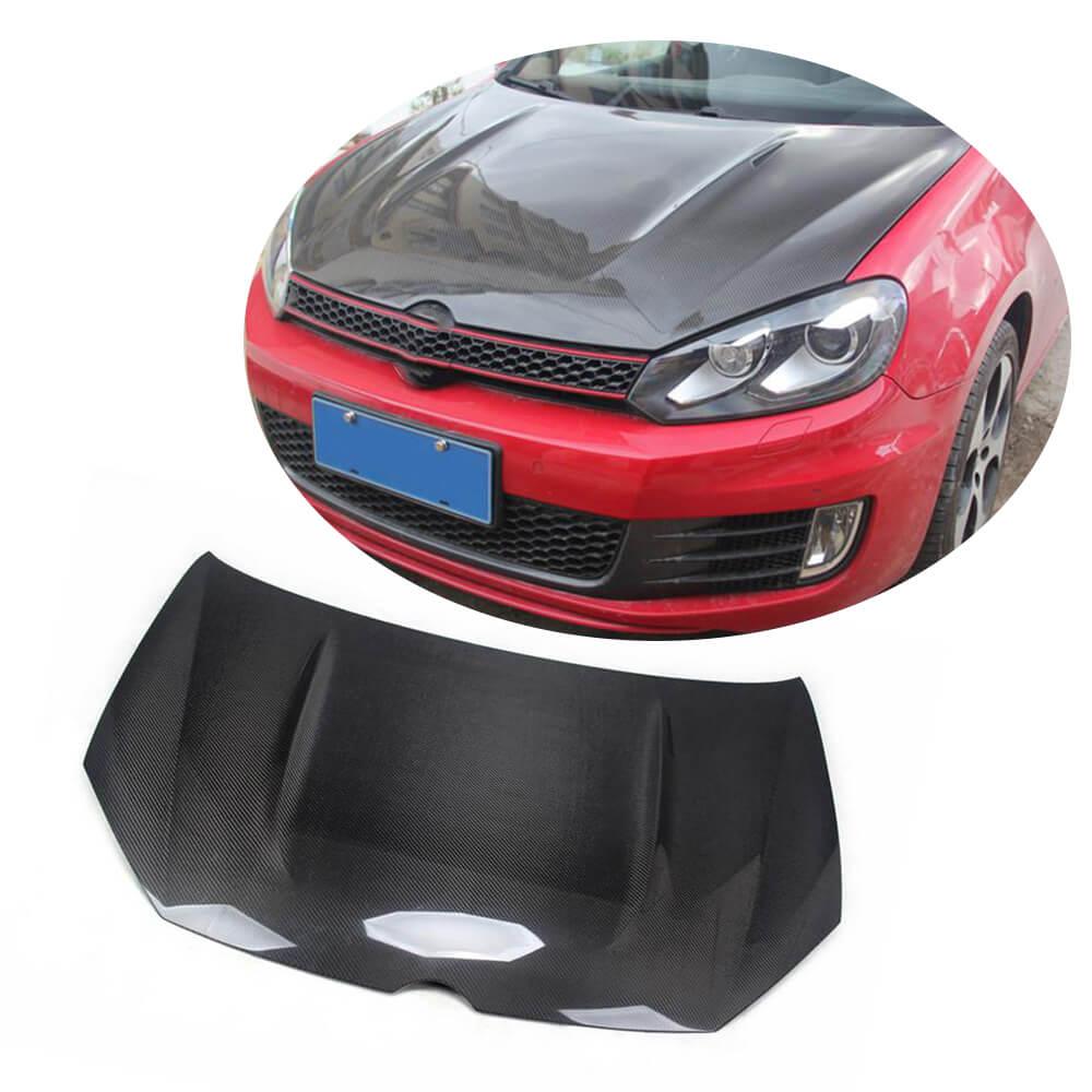 Капот (для HB 2010-2013, Карбон) для Volkswagen Golf 6
