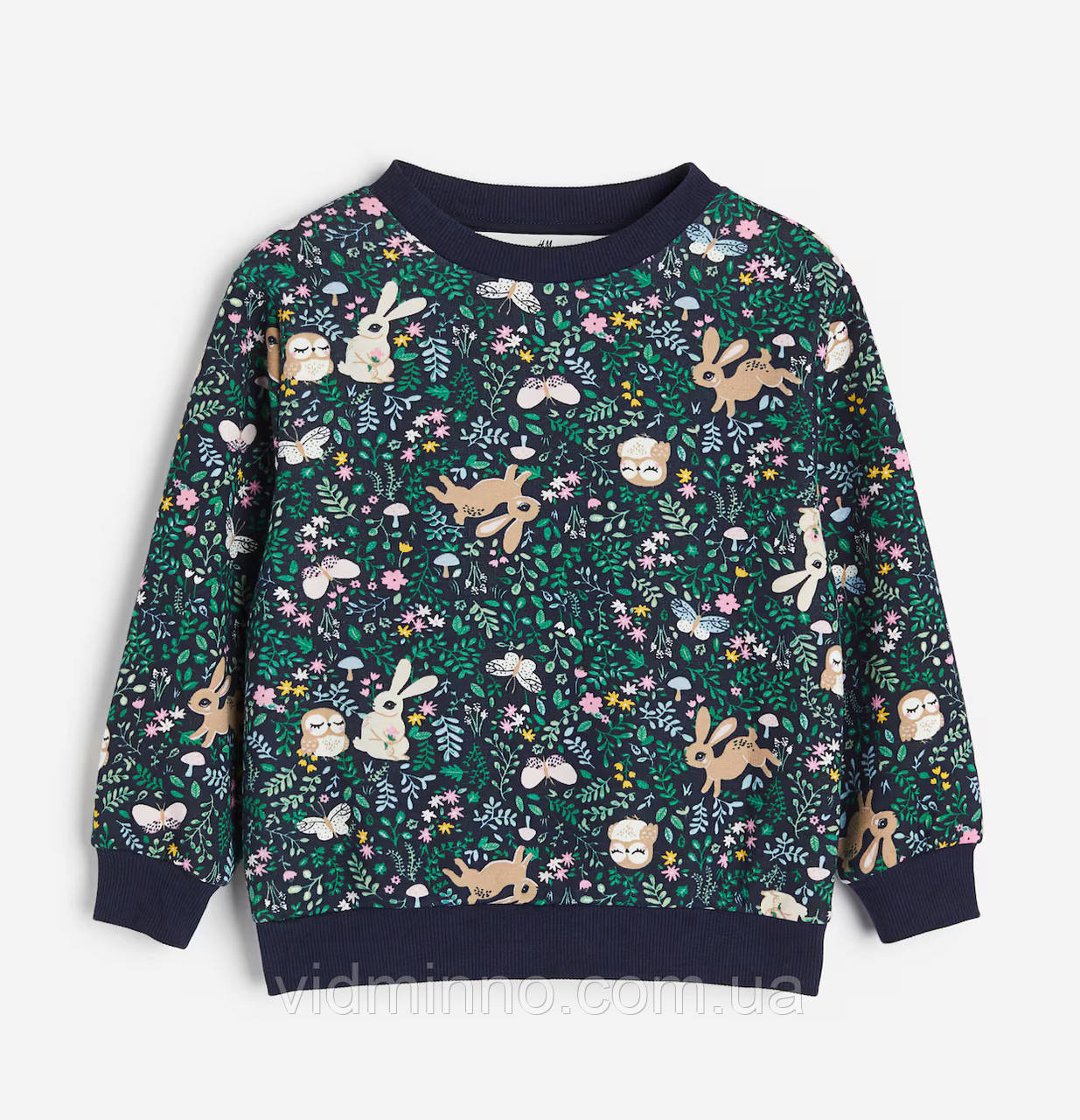 Утеплений (начос) джемпер світшот H&M на дівчинку р.134-140 - 8-10 років