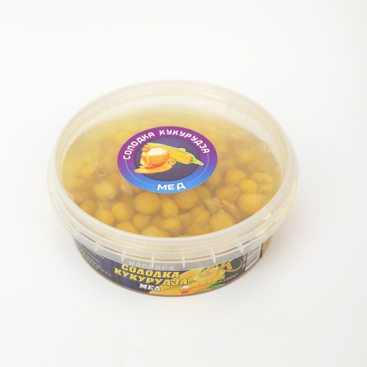 Ароматизована солодка кукурудза для рибалки на коропа 3k Baits (мед) 150 мл, фото 1