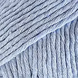 Пряжа Bio Cotton/Біо Котон, сіро-блакитний 10202, Etrofil, фото 3