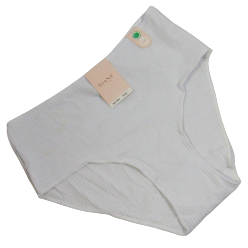 Високі трусики сліпи в рубчик Dyana 3XL білі 542, фото 1