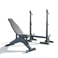 Регульована лава WCG Blade + Стійки під штангу Bugai