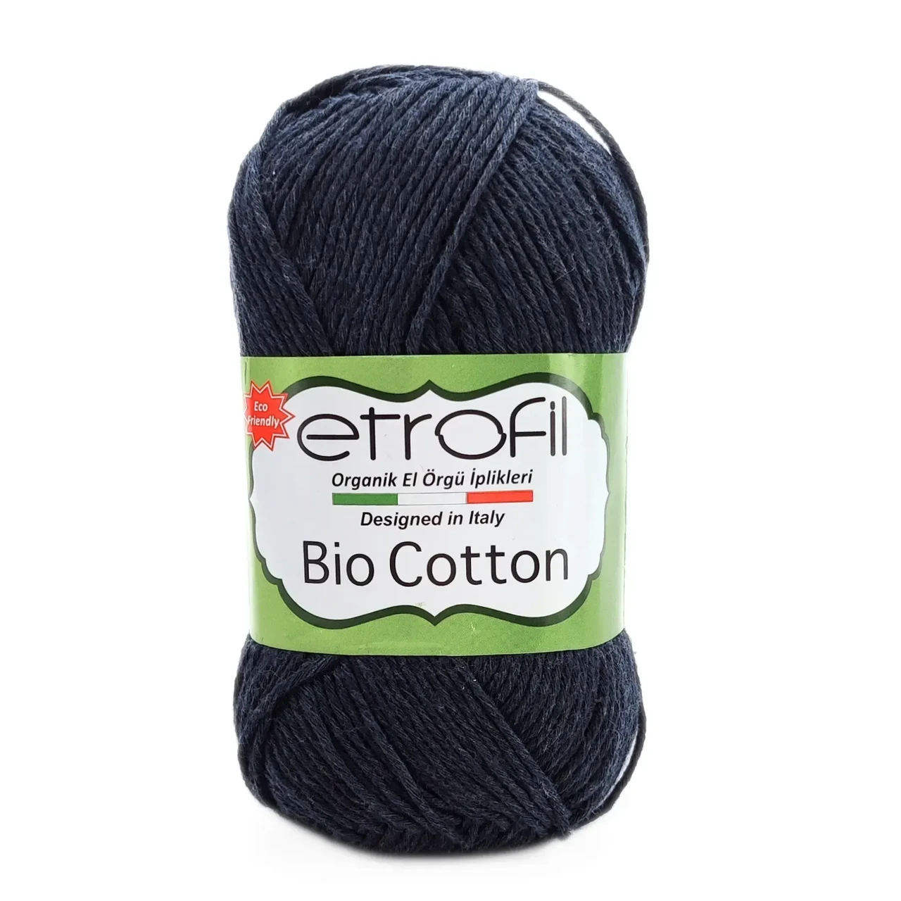 Пряжа Bio Cotton/Біо Котон, мокрий асфальт 10205, Etrofil, фото 1