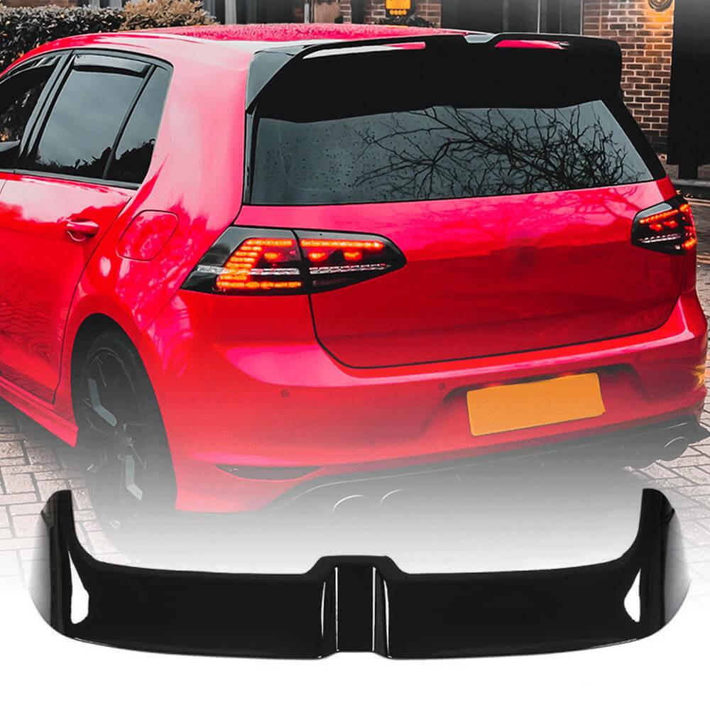 Спойлер V6 (для GTI/R HB, Пластик) для Volkswagen Golf 7/E-Golf