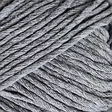 Пряжа Bio Cotton/Біо Котон, світло-сірий 10101, Etrofil, фото 3