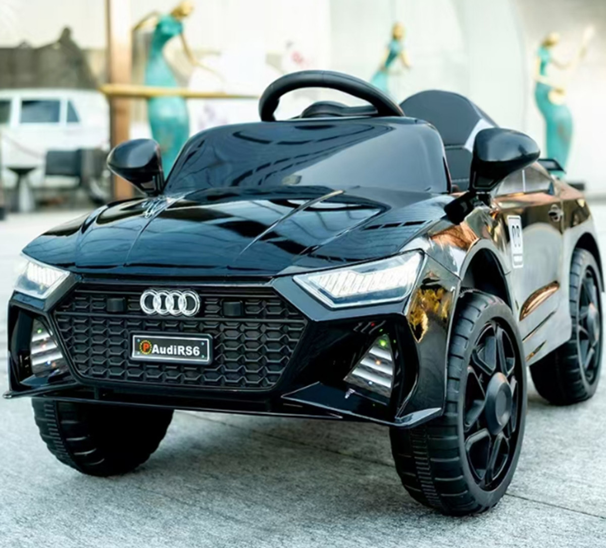 Дитячий електромобіль моделі Audi RS6 NW-RTQC463 Black / Чорний