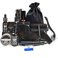 Набір для догляду за бородою на 14 предметів Чорний