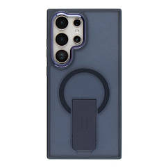 Чохол TPU+PC FlexGuard Magnetic Ring Stand для Samsung Galaxy S24 Ultra 5G (S928) Колір Blue