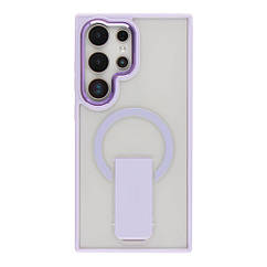 Чохол TPU+PC FlexGuard Magnetic Ring Stand для Samsung Galaxy S24 5G (S921)/S25 5G (S931) Колір Purple