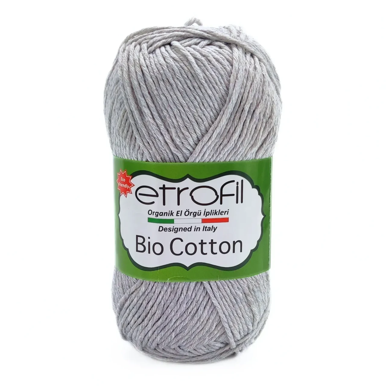 Пряжа Bio Cotton/Біо Котон, перлинно-сірий 10701, Etrofil, фото 1