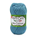 Пряжа Bio Cotton/Біо Котон, бірюзовий 10606, Etrofil, фото 2