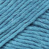 Пряжа Bio Cotton/Біо Котон, бірюзовий 10606, Etrofil, фото 3