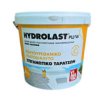 Поліуретанова гідроізоляція покрівлі терас балконів УФ стійка Vimatec HYDROLAST PU/W 15 кг сера