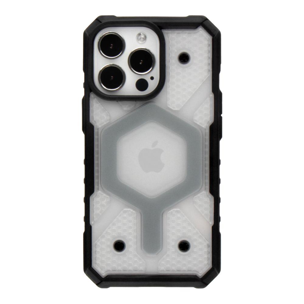 Чохол TPU+PC ArmorHex Magnetic Case для iPhone 14 Pro Max Колір Transparent Grey, фото 1