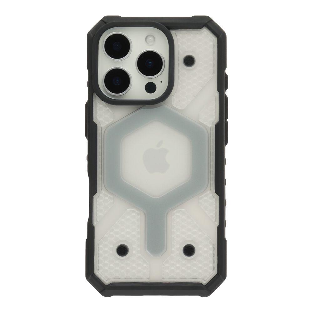 Чохол TPU+PC ArmorHex Magnetic Case для iPhone 16 Pro Max Колір Transparent Grey