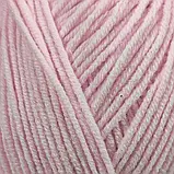 Пряжа Etrofil Jeans/Етрофіл Джинс, блідо-рожевий 033, Etrofil, фото 3