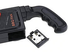 Ручний вентилятор роздувач для розпалювання вугілля дров багаття, фото 4