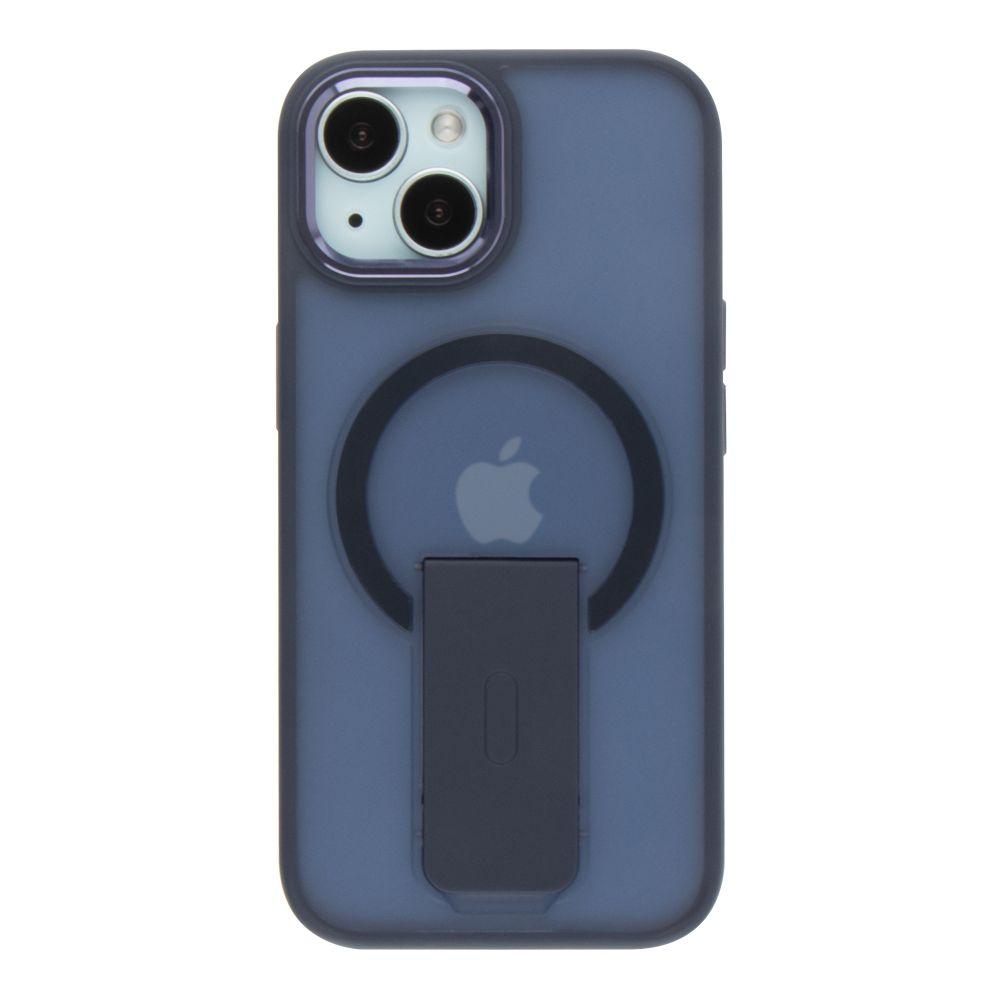 Чохол TPU+PC FlexGuard Magnetic Ring Stand для iPhone 15 Колір Blue, фото 1