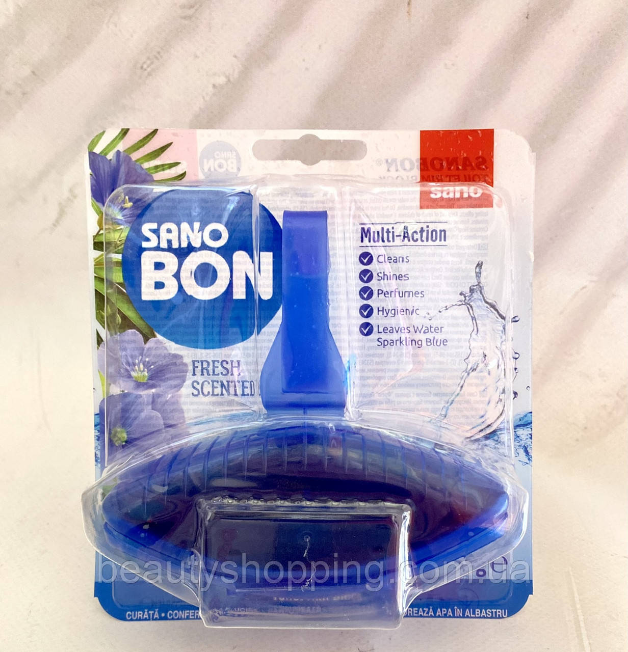 Блок для унітазу освіжаючий засіб для чищення сано Sano sanobon fresh scented