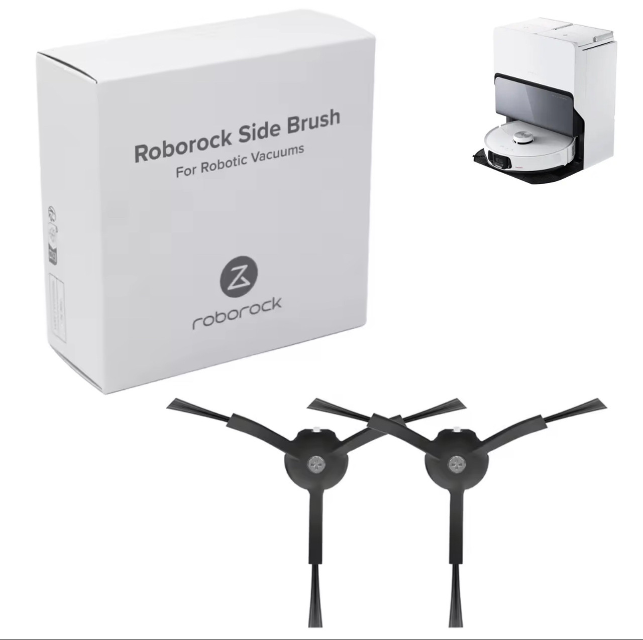 Оригінальні бокові щітки для роботів-пилососів Roborock S8 / S8 Plus / S8 Pro Ultra / S8 MaxV Ultra G20S / Q8 Max / Q5 Pro