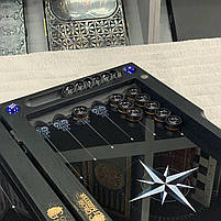 Нарди скляні з деревом Роза Вітрів 50×25×6см подарункові, фото 9