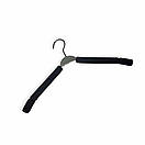 Поролонові Плічки вішалки 40 см з срібною вставкою упаковка 5 шт, фото 2