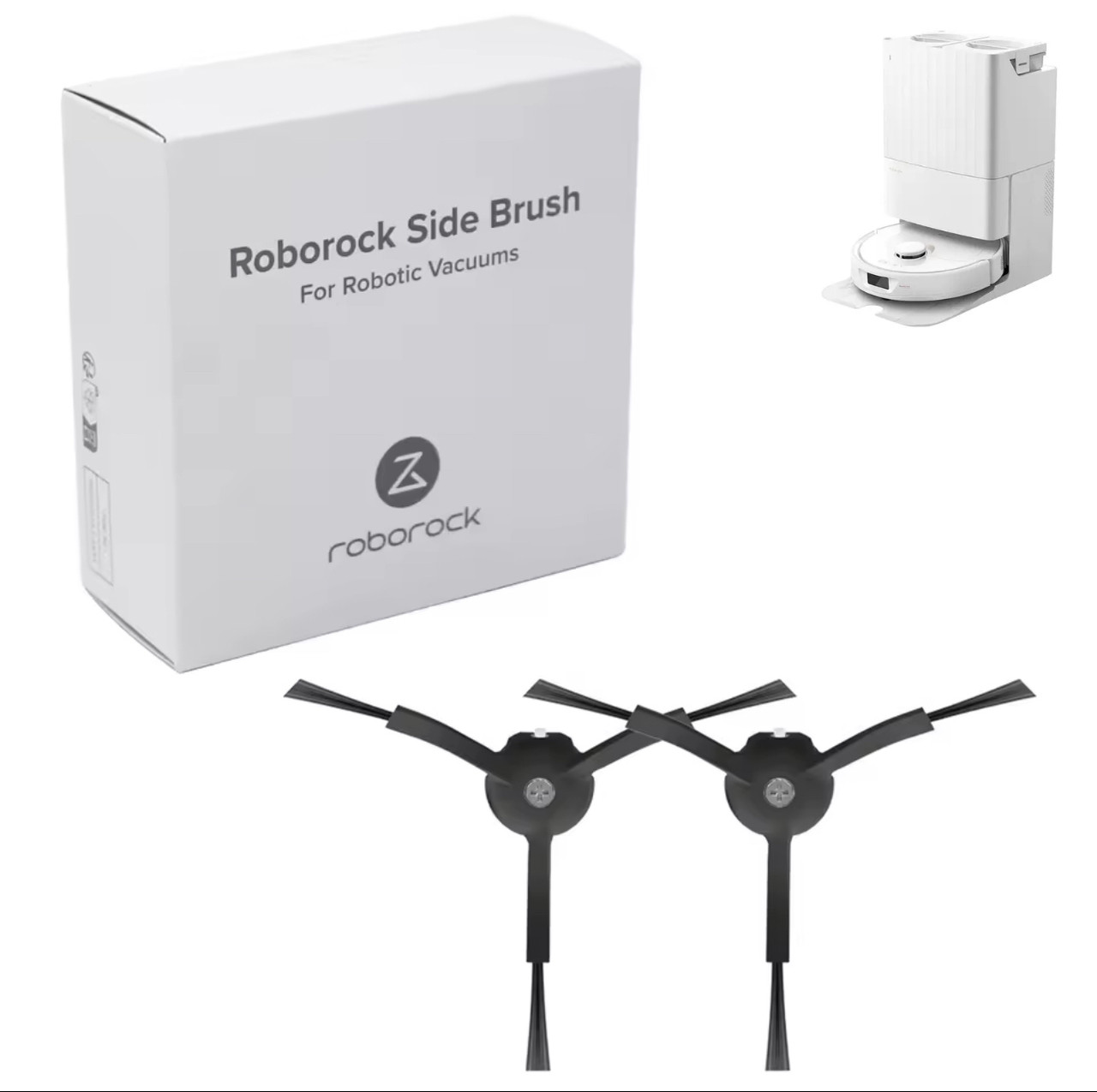 Оригінальні бокові щітки для роботів-пилососів Roborock S8 / Q8 Max / Q5 Pro / Roborock Q Revo / P10 A7400RR