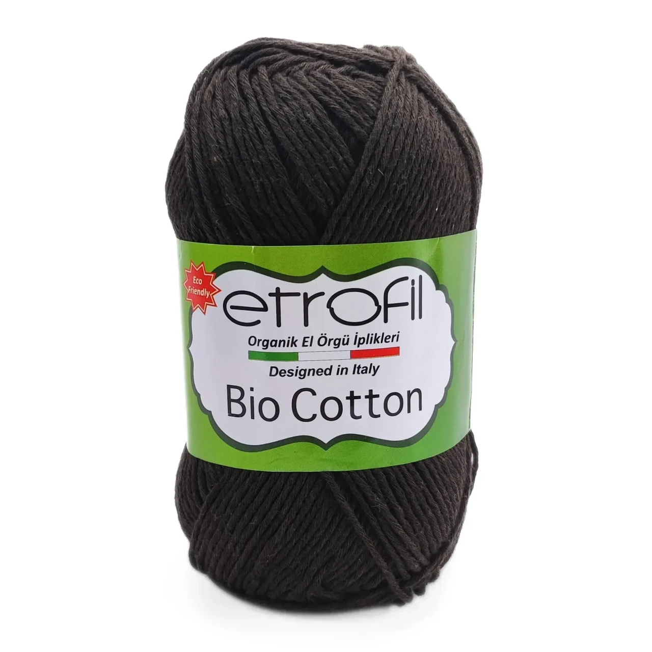 Пряжа Bio Cotton/Біо Котон, коричневий 10304, Etrofil, фото 1