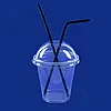 Стакан купольний 300 мл PP(1 уп/50 шт) без кришки в комплекті - 3