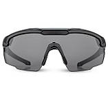 Окуляри тактичні захисні BLOC зі змінними лінзами Black, фото 7