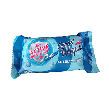 Мило туалетне Grand Шарм "ANTIBACTERIAL" 100 г з антибактеріальним ефектом