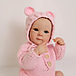 Пупс вініловий 50см, ручна робота, лялька-немовля для дівчинки, Baby born 15, фото 2