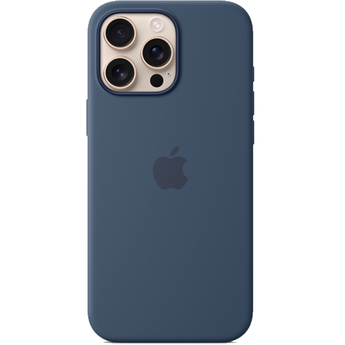 Чохол для смартфона Apple iPhone 16 Pro Silicone Case with MagSafe — Denim (MYYK3)