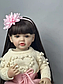 Лялька вінілова 55см, ручна робота, брюнетка, Reborn Baby Doll 17, фото 4