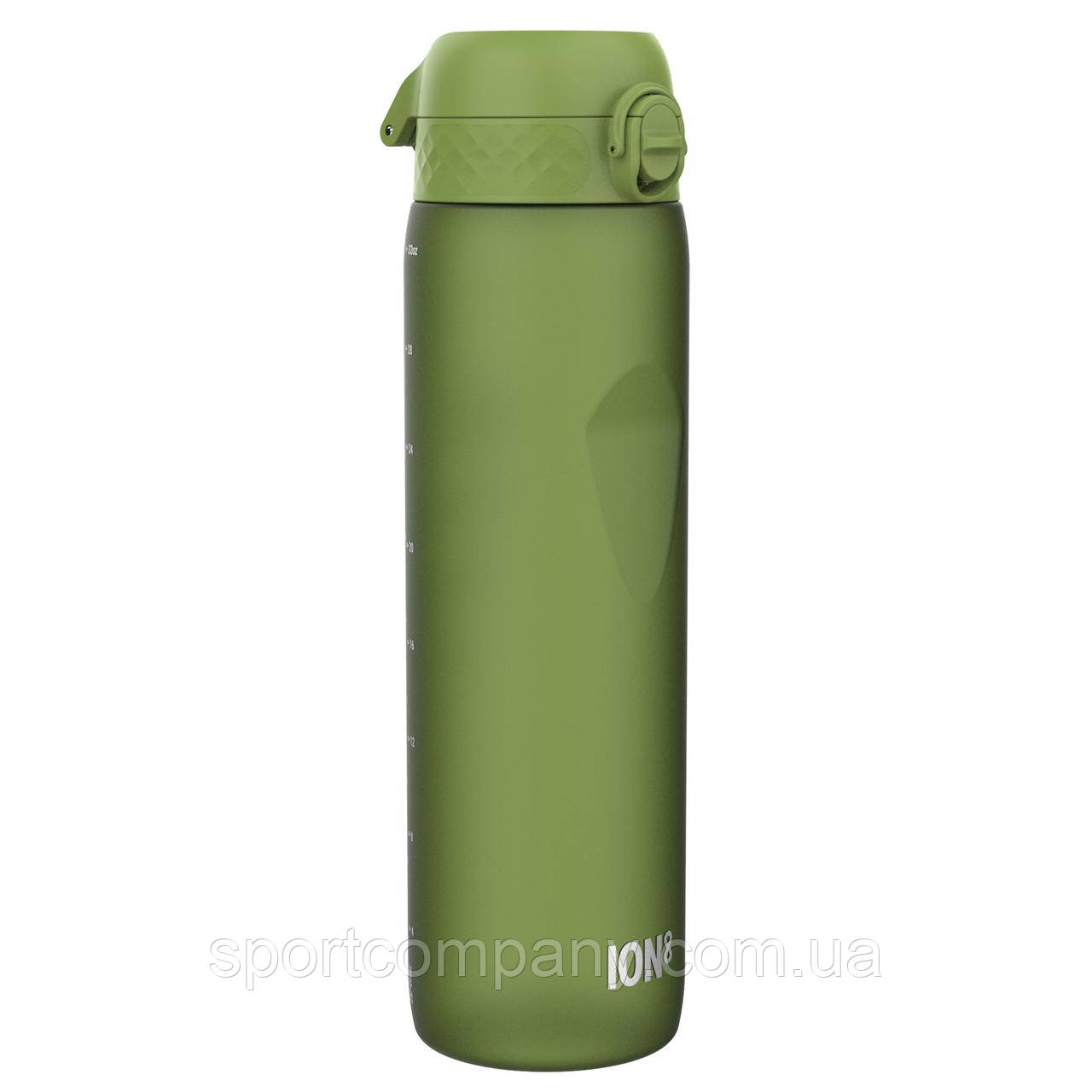 Пляшка для води ION8 1000 мл. (ЕКО пляшка) BPA Free, Khaki Green