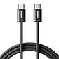 Кабель Type-C на Type-C Baseus Dynamic 4 Series Fast Charging Data Cable (1m, 100W, 5A, 480 Mbps). Black, фото 3