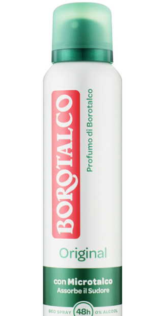 Дезодорант-спрей Borotalco Original 150мл, фото 1