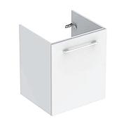 SELNOVA SQUARE тумба 53,8*50,2см, з 1 дверима, білий глянець Арт. 501.216.00.1