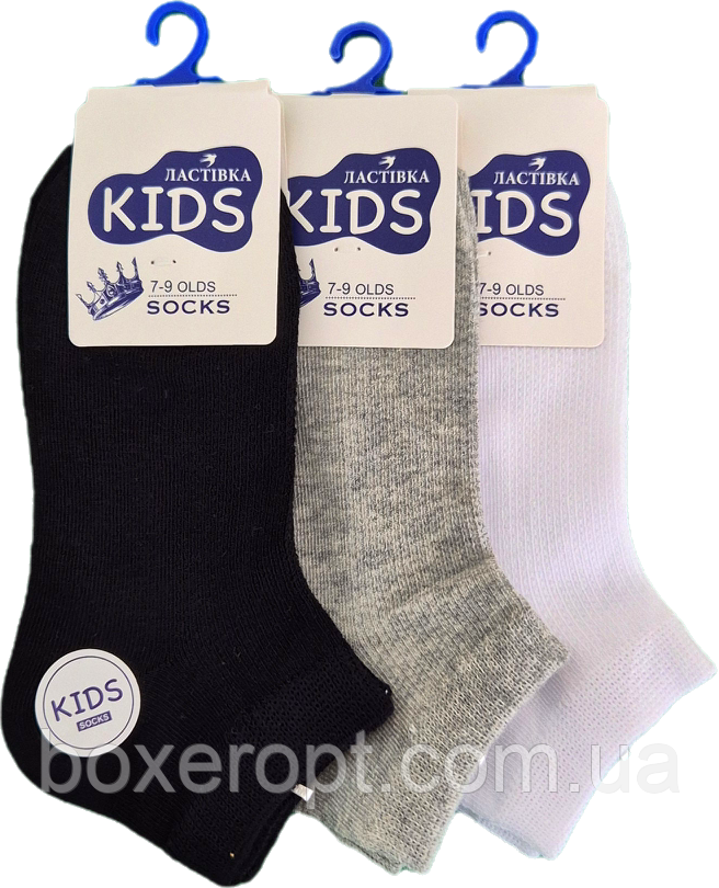 Дитячі короткі шкарпетки з сіточкою Ласточка - 18.00 грн./пара (D9008-B)