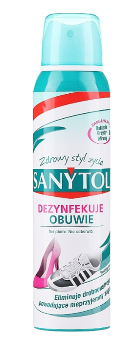 Антибактеріальний освіжувач для взуття Sanytol, фото 1