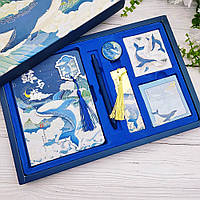 Канцелярський набір «Міфічне створіння» Подарунковий набір із Китом