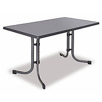 Стіл для 6 гостей Dine & Relax 115 x 70 см, колір: антрацит, сірий