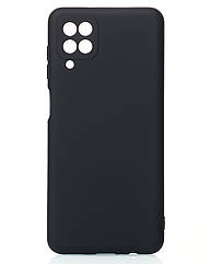 Силіконовий чохол SOFT Silicone Case для Samsung A12/M12/A12 Nacho (без лого) чорний