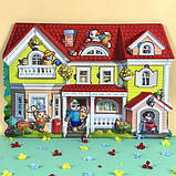 Фігурний пазл "Котячий будиночок", 47,5х32 см, 95 дет, фото 2