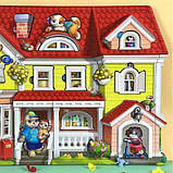 Фігурний пазл "Котячий будиночок", 47,5х32 см, 95 дет, фото 4