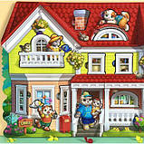 Фігурний пазл "Котячий будиночок", 47,5х32 см, 95 дет, фото 5