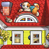 Фігурний пазл "Котячий будиночок", 47,5х32 см, 95 дет, фото 6