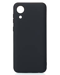 Силіконовий чохол SOFT Silicone Case для Samsung A03 Core (без лого) чорний