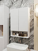 Шафа для ванної кімнати навісна ШВК - 35, колір Білий