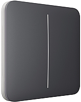 Вимикач Ajax LightSwitch 2-клавішний Graphite